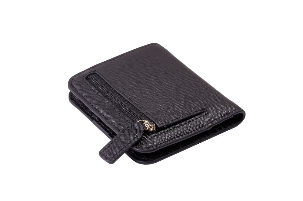 Borse Collection - Stylish and Compact Saffiano Leather Women's Wallet