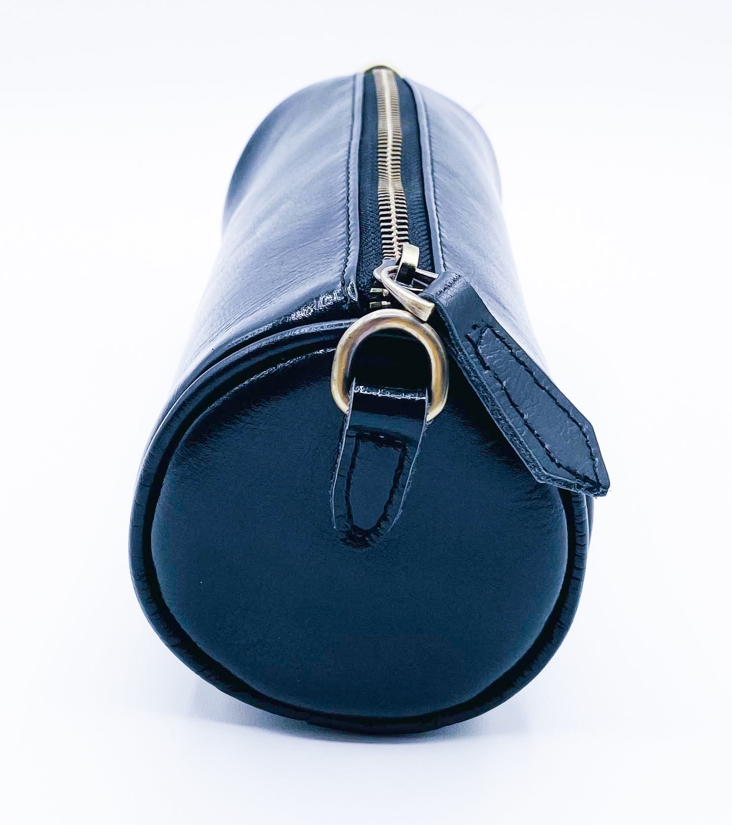 Borse Collection - Nancy - Black Barrel Shape Crossbody/Shoulder Bag